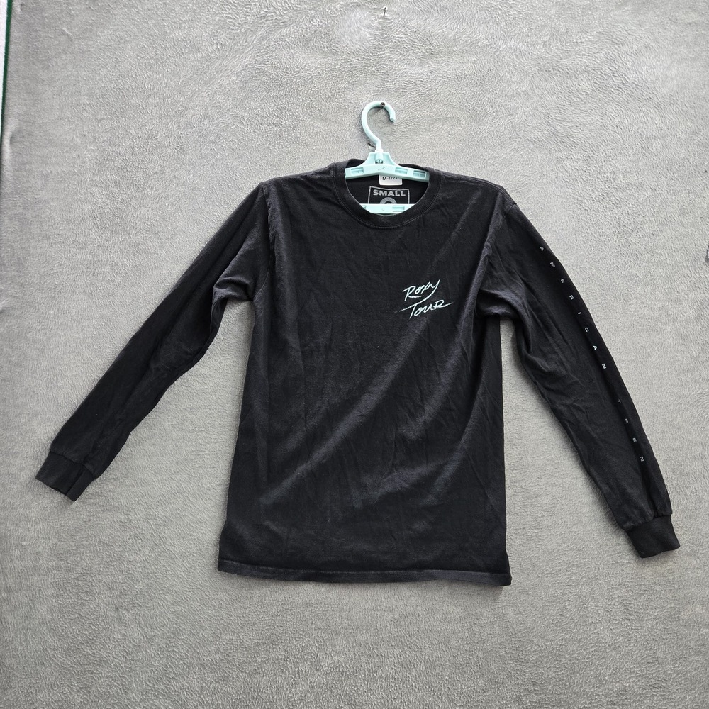 Khalid Men Shirt SMALL Black Graphic Print Tour Concert Tee Logo